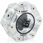 Bitspower Hexagon Flow Indictor  Wazu-846 4712914779151
