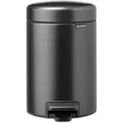 Brabantia pedal bin Newicon 3L Confident Grey 233449  8710755233449