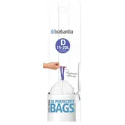 Brabantia atkritumu tvertņu maisiņi, 15 l, D 20 gab 246760  8710755246760 661810