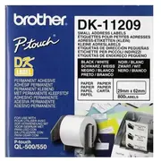 Brother  Dk-11209 Black on white Dk11209 4911166628266