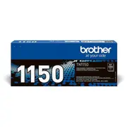 Brother Black toner cartridge yield up to 1.000 pages  Tn1150 4977766842044
