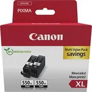Canon Tusz Pgi-550Xl Black Twin 6431B010  8714574679396 829719