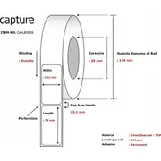 Capture Label 102X76, Core 25,  Ca-Lb3026 5706998986139