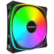 Case Fan 120Mm/Ax120 Pro Black Montech  Ax120