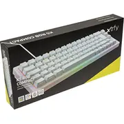 Cherry Xtrfy K5 Gaming Tastatur, Tkl, Rgb - transparent/wei  K5-Rgb-Cpt-Tpwhite-R-Ger 7340086910149