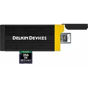 Delkin Cardreader Cfexpress Type A  Sd C to Typc Cables Ddreader-58 814373023586