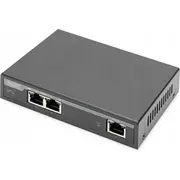 Digitus 2-Port Gigabit 4Ppoe Extender, 802.3At, 60 W  Dn-95127-1 4016032486114
