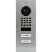 Doorbird D1102V Ip Vid. Türst. V2A Edels. 2Ruftasten Unterputz  423866805 4260423866805