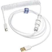 Ducky Coiled Cable - White Edition  Dacoc2-Wht1 4711394392379