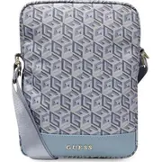 Etuitablet Guess  Gutb10Hgcfseb 10 /Blue Gcube Stripe Tablet Bag Gue003146 3666339120405