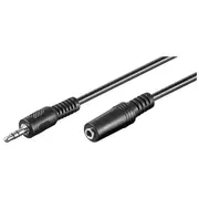 Goobay  Headphone and audio Aux extension cable 3-Pin 3.5 mm 50090 5 m 4040849500909