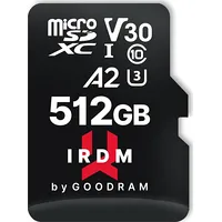 Goodram Irdm microSDXC  512Gb V30 Uhs-I U3 adapter Ir-M2Aa-5120R12 5908267961360 690244