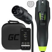 Green Cell Habu Evgc01 Mobile Ev charger for electric vehicles 11 kW 7 m Type 2 Cee Wallbox Black  5904326370326 Lpegcelam0002