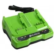 Greenworks 24V  4A dual slot G24X2Uc4 - 2933207 6952909065120