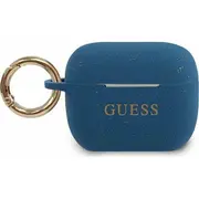 Guess Etui  Guacapsilglbl Silicone Glitter do Airpods Pro owe 3700740494431