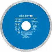 Högert Technik Hogert  230X22,2/Pełna Ht6D758 5902801320088