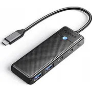 Hub Usb Orico 4-Portowy input Usb-C 3.0 Pd100W / output 2X Usb-A  przewód 0,15M - 6942227138316
