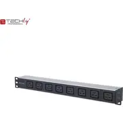 Intellinet Network Solutions  zasilająca Rackowa 19 1U, 8 C19, 2M 163613/9798866