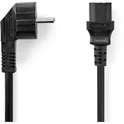 Kabel  Nedis 5 m Cee7/7 C13 Cegl10000Bk50 5412810424948