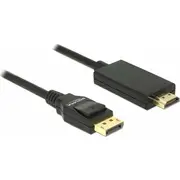 Kabel Delock Displayport - Hdmi 3M  85318 4043619853182