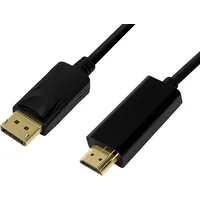 Kabel Logilink Displayport - Hdmi 2M  Cv0127 4052792052299