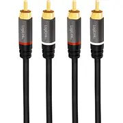 Kabel Logilink Rca Cinch x2 - 5M  Ca1207 5902012921128