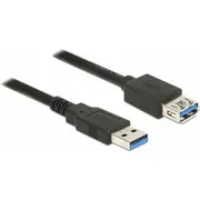 Kabel Usb Delock Usb-A - 3 m  85057 4043619850570