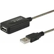 Kabel Usb Savio Usb-A - 10 m  Cl-130 5901986044642