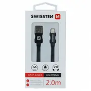 Kabel Usb Swissten Usb-A - Lightning 2 m  8595217455696