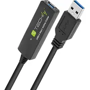 Kabel Usb Techly Usb-A - 10 m  Icur30100G 8059018368000