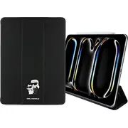 Karl Lagerfeld Klfc13Pm24Sakck iPad Pro  13 2024 Book Cover /Black Saffiano Magnetic Choupette 3666339388034