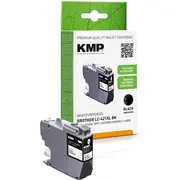 Kmp Patrone Brother Mfc-J1010Dw Lc421Xlbk black 500S. 14Ml remanufactured  1548,4001 4011324001549