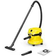 Kärcher Wd 2 Plus V-12/4/18 12 L Drum vacuum DryWet 1000 W Dust bag  1.628-000.0 4054278655659 Agdkarodk0098