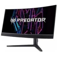 Lcd Monitor Acer Predator X34Vbmiiphuzx 34 Gaming/Curved/21  9 Panel Oled 3440X1440 219 0.1 ms Speakers Swivel Height adjustable Tilt Colour Black Um.cxxee.v01