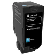 Lexmark High Capacity Cyan Return Programme 84C2Hc0 Toner Cartridge  734646608473