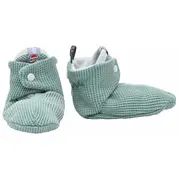 Lodger Slipper Ciumbelle kokvilnas čībiņas, 3-6M, Silt Green Slc 0803-6  8719033391277