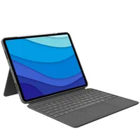 Logitech Combo Touch for iPad Pro 11-Inch 1St, 2Nd, 3Rd and 4Th gen - Grey Us 920-010255  5099206096264