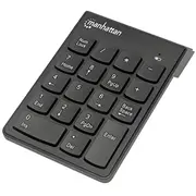 Manhattan Keypad wireless numeric asynchronous 18 keys black  178846 766623178846 Ukmahrnb0178846