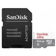 Memory Micro Sdxc 64Gb Uhs-I/Sdsqunr-064G-Gn3Ma Sandisk  Sdsqunr-064G-Gn3Ma 619659185060