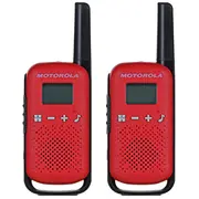 Motorola Talkabout T42 two-way radio 16 channels Black,Red  5031753007492 Radmotkro0002
