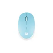 Natec  Mouse Harrier 2 Wireless Bluetooth White/Blue Nmy-1963 5901969436488