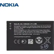 Nokia Originalus Akumuliatorius Nokia Bl-4Ul 1200 mAh Oem, skirtas Nokia 225 ui, juodas  4752168034644