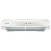 Okap Bosch Hood Dul63Cc20 Series 4 Built-Under, Energy efficiency class D, Width 60 cm, 350 m³/h, Mechanical, White, Led - 375378  4242002968476