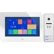 Orno  domofonowy 2-, bezsłuchawkowy , Lcd 7, menu Osd, okartę Sd, Dvr,Bramą, Fememo Multi2 Or-Vid-Ex-1064/W 5900378659266