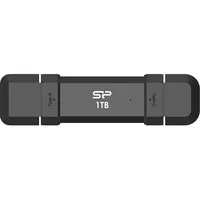 Pendrive Silicon Power 1Tb Portable-Stick-Ssd Usb 3.2 Ds72 Black  Sp001Tbuc3S72Vpk 4713436157458