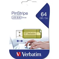 Pendrive Verbatim Usb flash disk, 2.0, 64Gb, Store,N,Go Pinstripe, , 49964Archiwizacji  49964 0023942499640