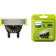 Philips  Oneblade Replacement blade Qp410/50 Juodas/Žalias 8710103997122