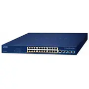 Planet Layer 3 24-Port 10/100/1000T Zarządzany L3 Gigabit Ethernet 10/100/1000 Obsługa Poe  Gs-6311-24Pl4X 4711605288804