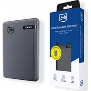 Powerbank 3Mk Pocket 5000Mah 12W Usb-C gray/gray  5903108605410