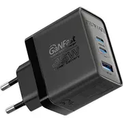 Promate Powerport-45 Ganfast Wall Charger 45W / Qc3.0 Pd45W  6959144067605